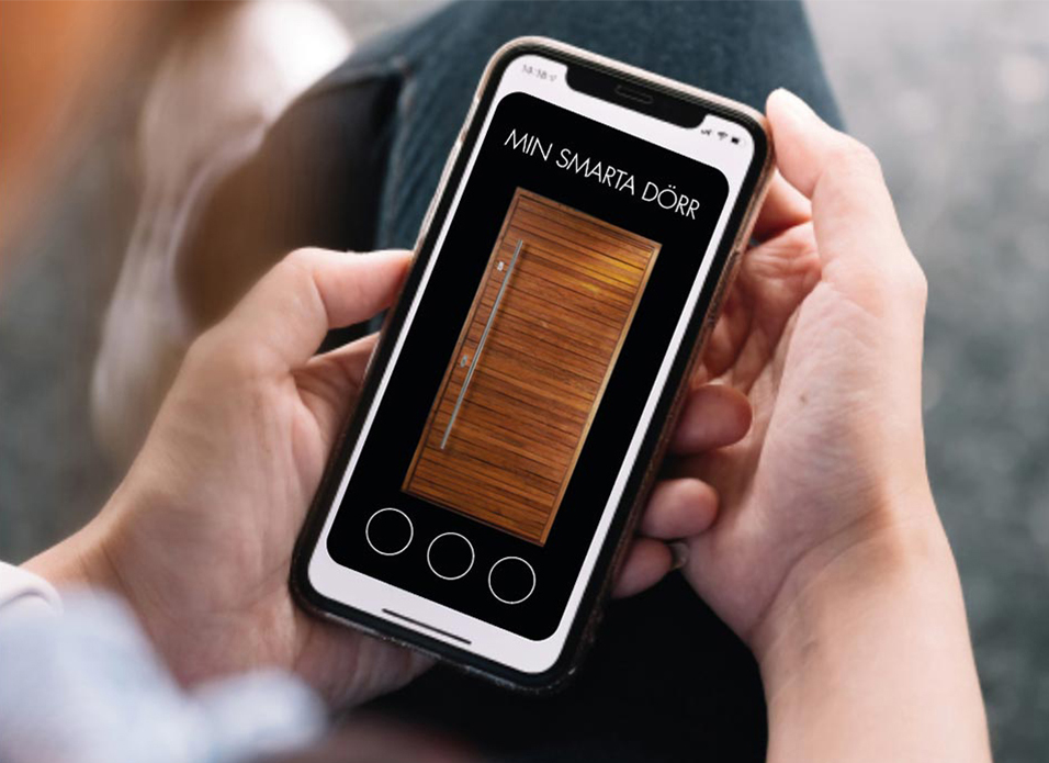 mobilapp för smart dörr